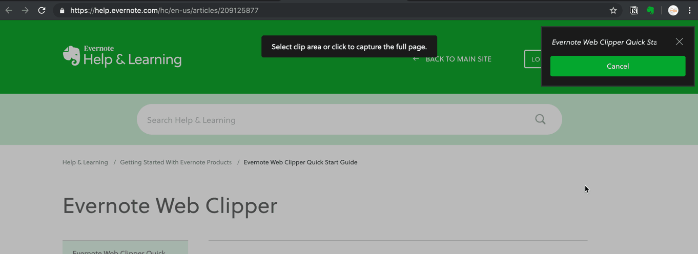 endnote web clipper