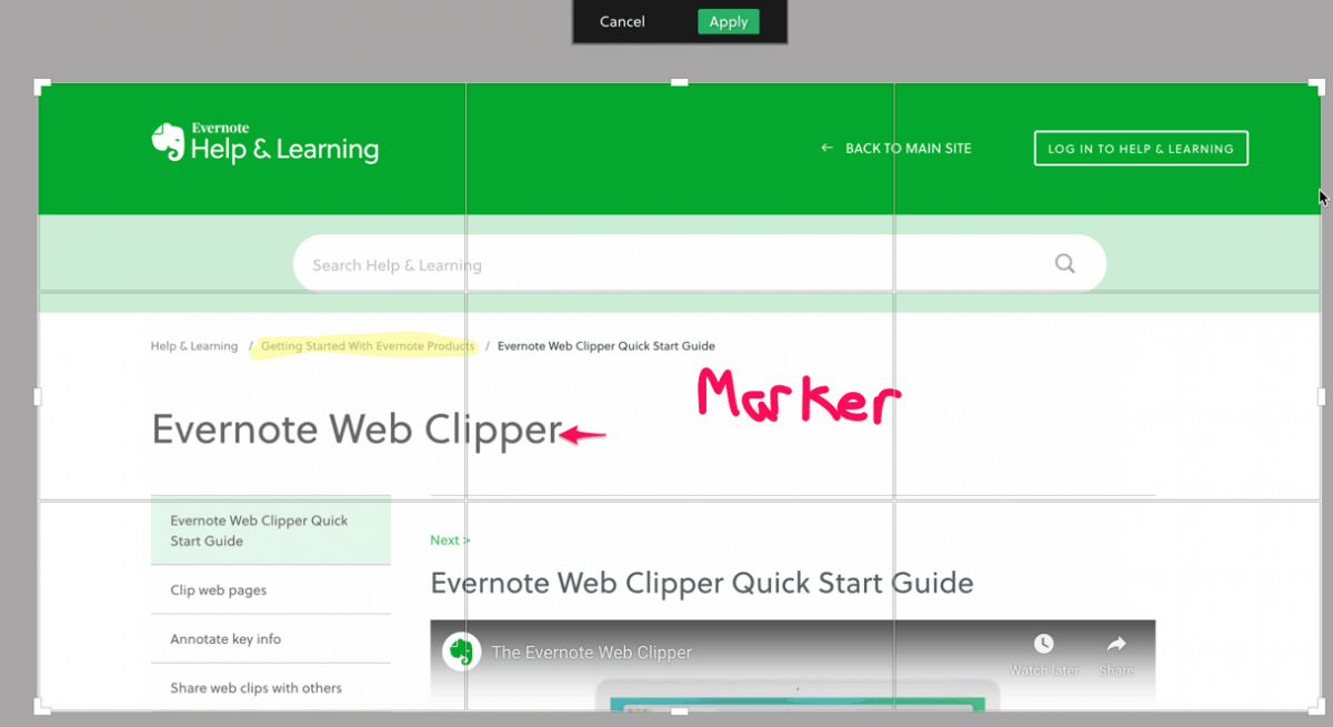 how to use evernote clipper