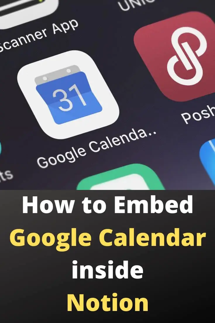 Embed Google Calendar In Notion Printable Template Calendar