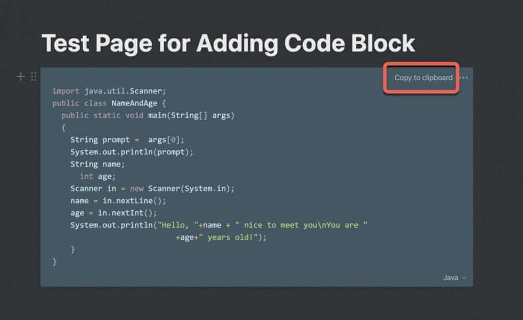 How to Add a Code Block in Notion  The Productive Engineer