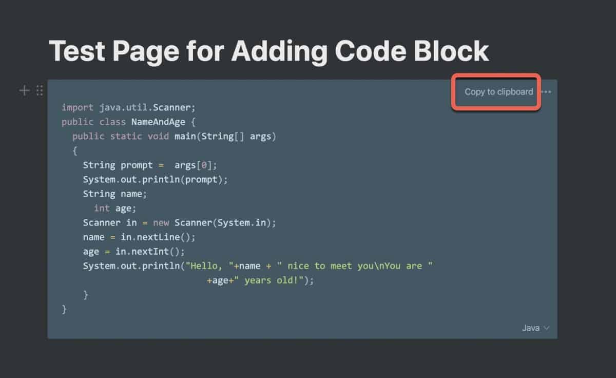 How to Add a Code Block in Notion  The Productive Engineer