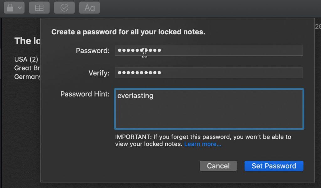 How to Lock Notes on a Mac - A Guide - The Productive Engineer