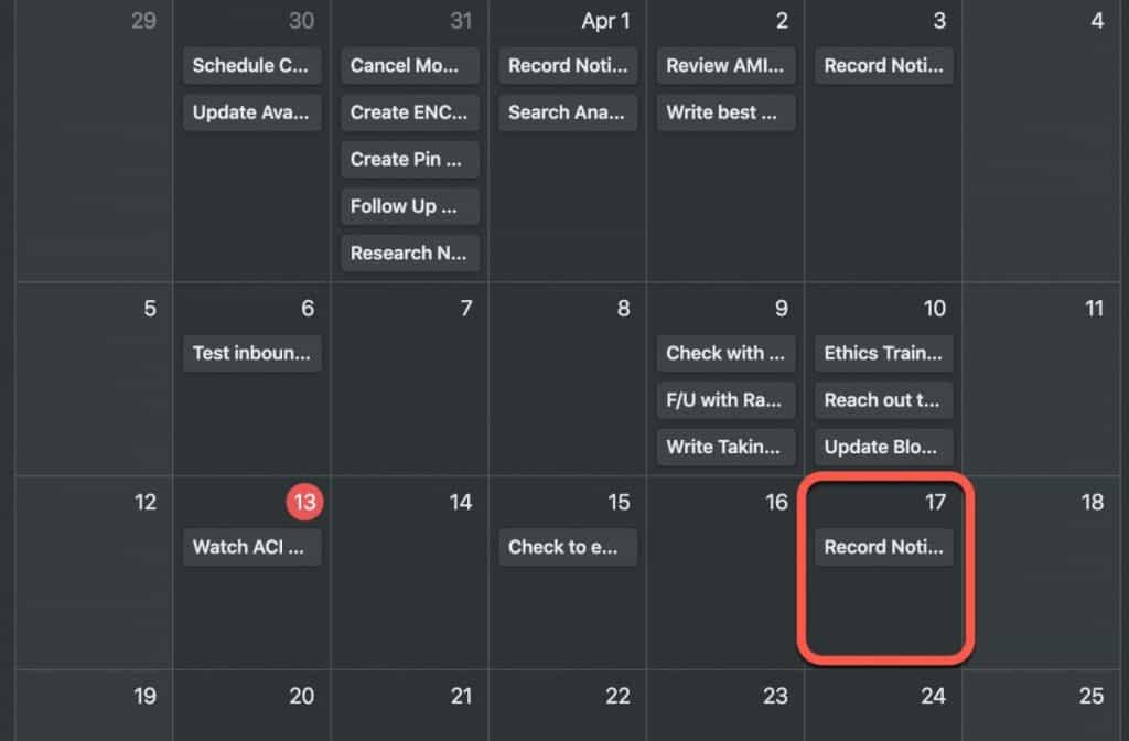 How to Use Calendar View in Notion with Screenshots The Productive