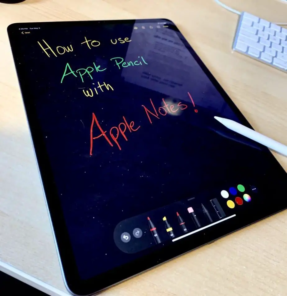 How To Write Notes Using Apple Pencil