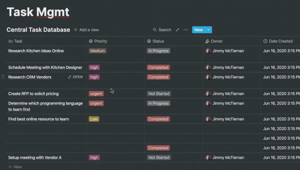 Task Management In Notion - A Complete Tutorial - The Productive Engineer