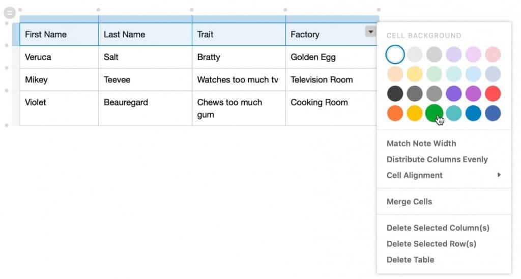 evernote task