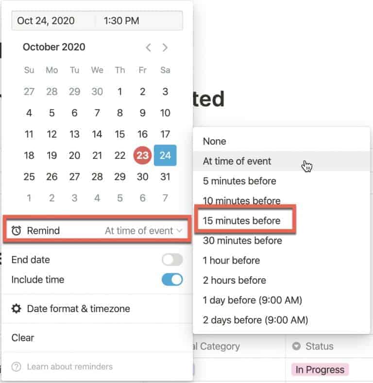 How to Add Reminders in Notion The Productive Engineer