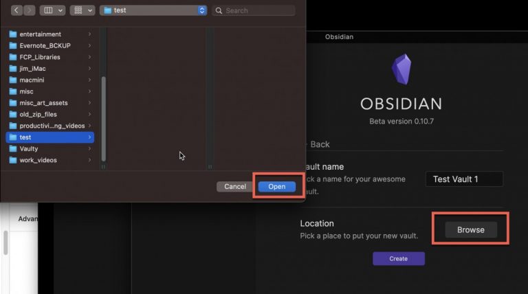 obsidian productivity app