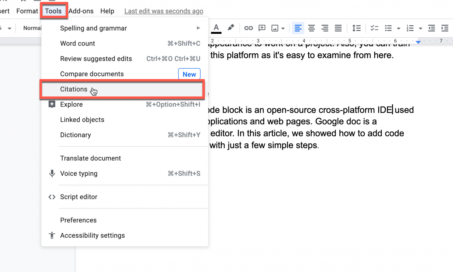 convert footnote to endnote in google doc