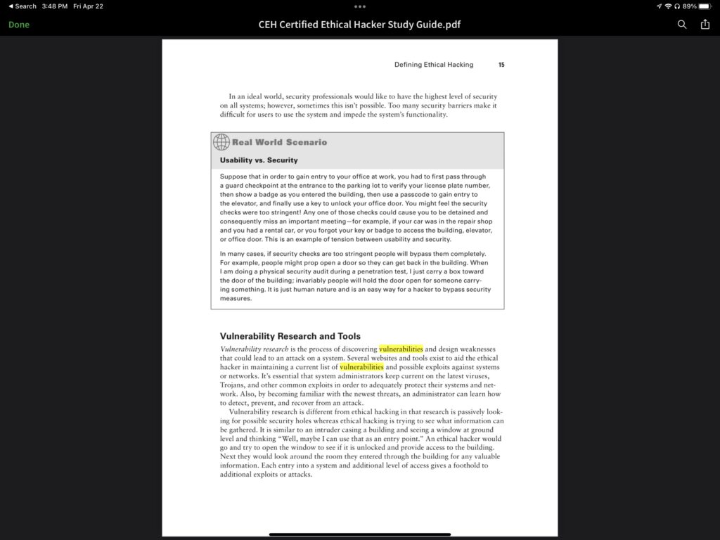iPad apps like Evernote can OCR pdf documents and handwritten notes