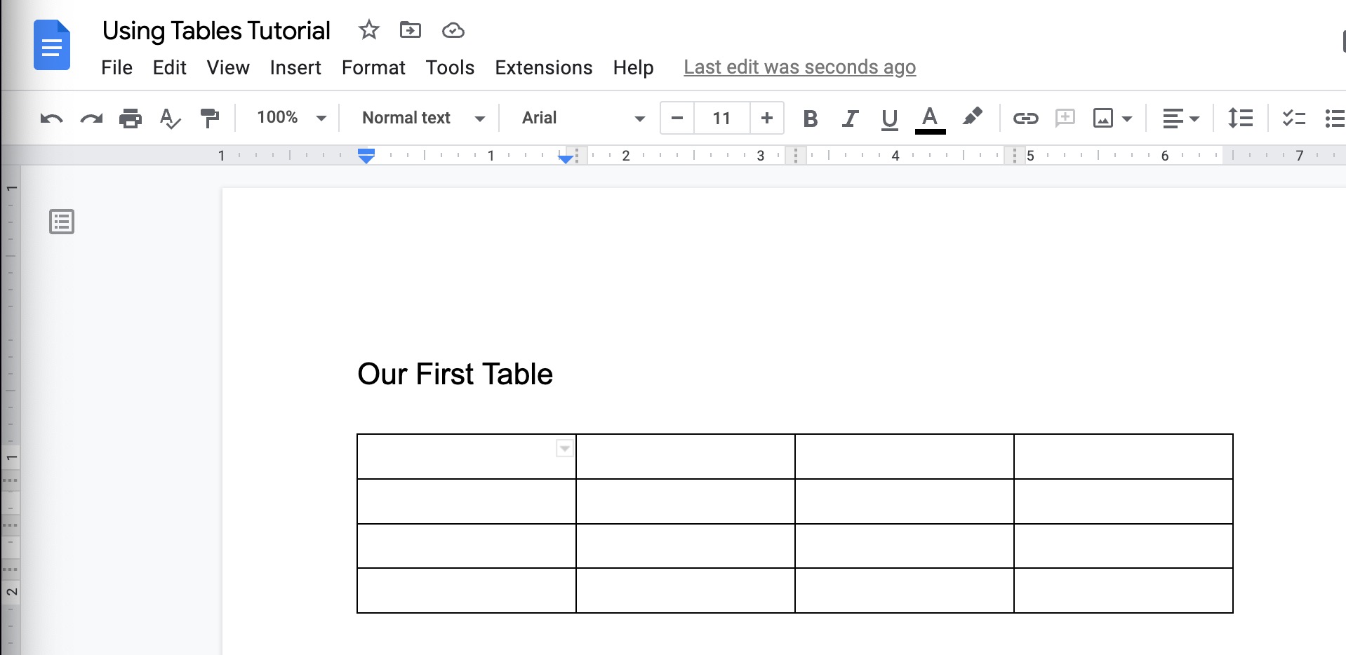 Ultimate Guide to Using Tables in Google Docs The Productive Engineer