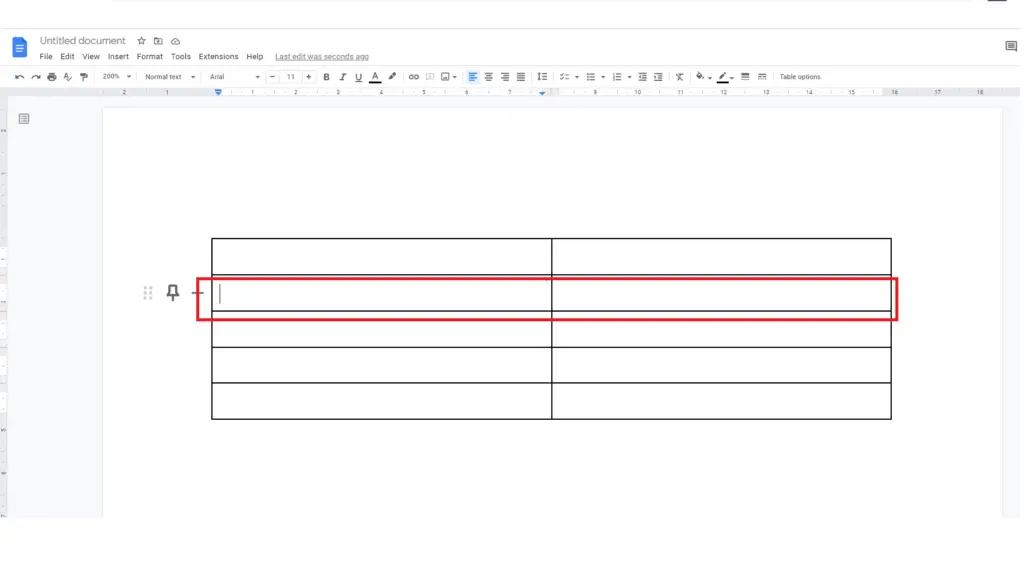 How To Add More Rows To A Table In Google Docs Complete Guide The Productive Engineer