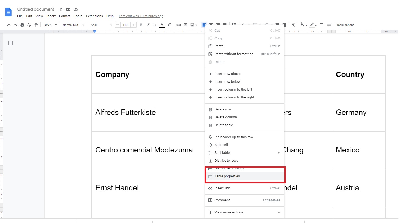 How To Fit A Table On One Page In Google Docs