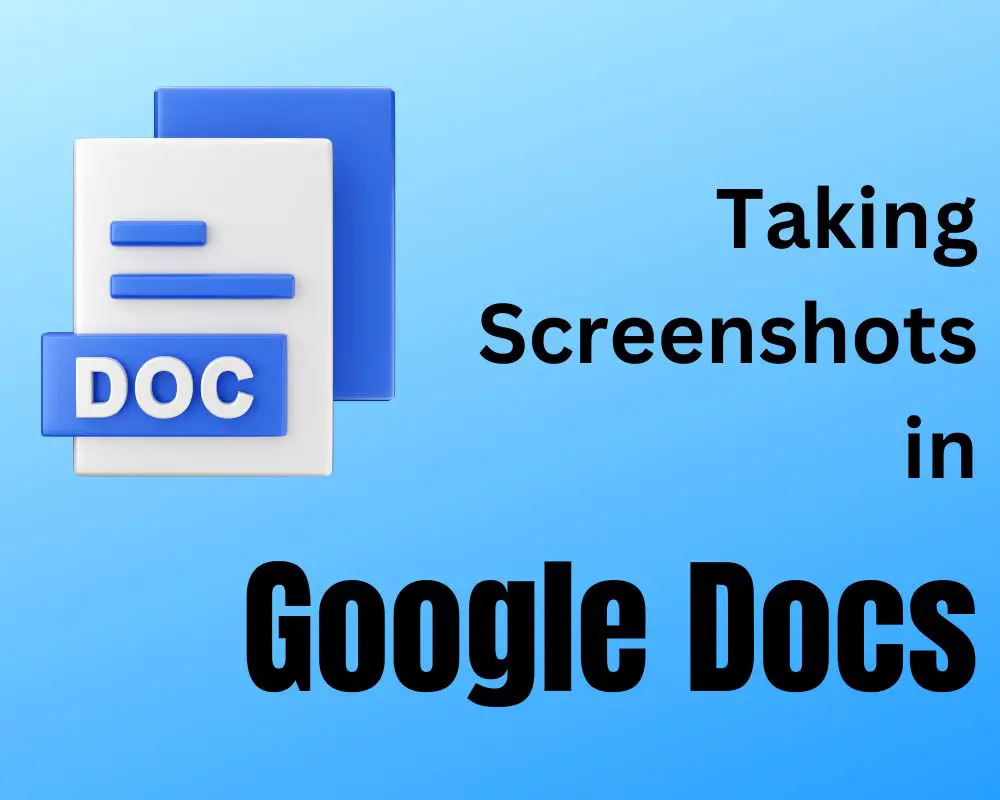 How To Put A Screenshot On Google Docs Mac