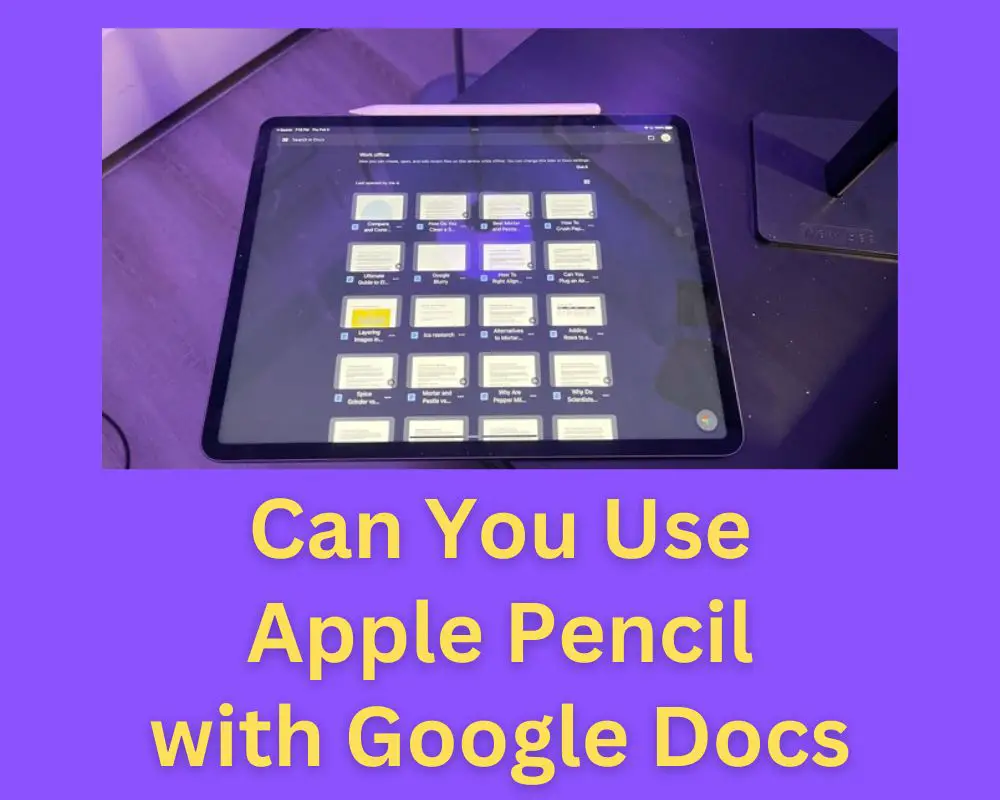 google keep ipad pencil